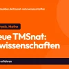 Übersichtsdarstellung der TMSnat Naturwissenschaften: Biologie, Chemie, Physik und Mathematik mit Themen und Aufgabenanzahl