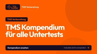 TMS Kompendium von tmsbuddies mit testnahen Übungsbüchern für alle Untertests