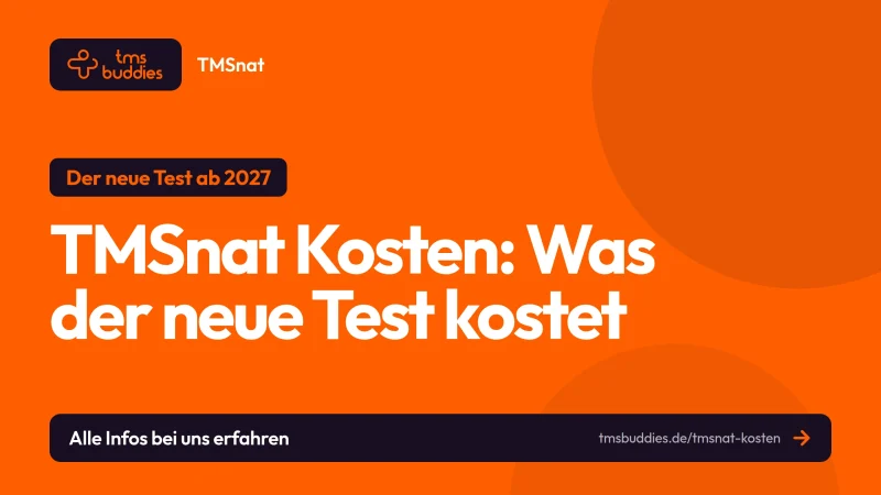 TMSnat Kosten im Überblick: voraussichtlich 100 Euro Anmeldegebühr pro Versuch, dazu Anreise und Vorbereitung