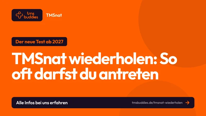 TMSnat wiederholen: Der neue Test lässt sich ab 2027 voraussichtlich beliebig oft schreiben