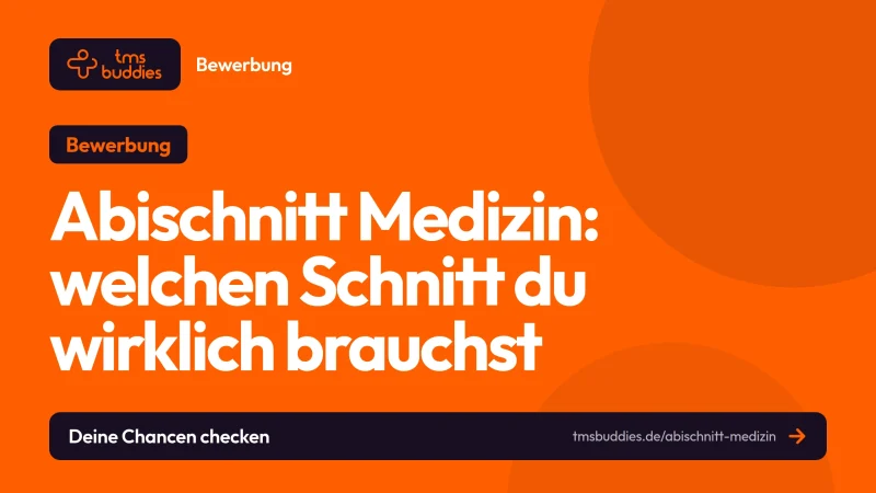 Abischnitt Medizin: welchen Abi-Durchschnitt du für das Medizinstudium wirklich brauchst