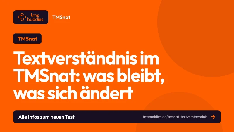 TMSnat Textverständnis: Aufgaben, Zeiten und Strategien für den neuen Untertest